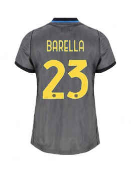 Ženski Nogometna dresi replika Inter Milan Nicolo Barella #23 Tretji 2026-27 Kratek rokav Ženski Nogometna dresi replika Inter Milan Nicolo Barella #23 Tretji 2026-27 Kratek rokav